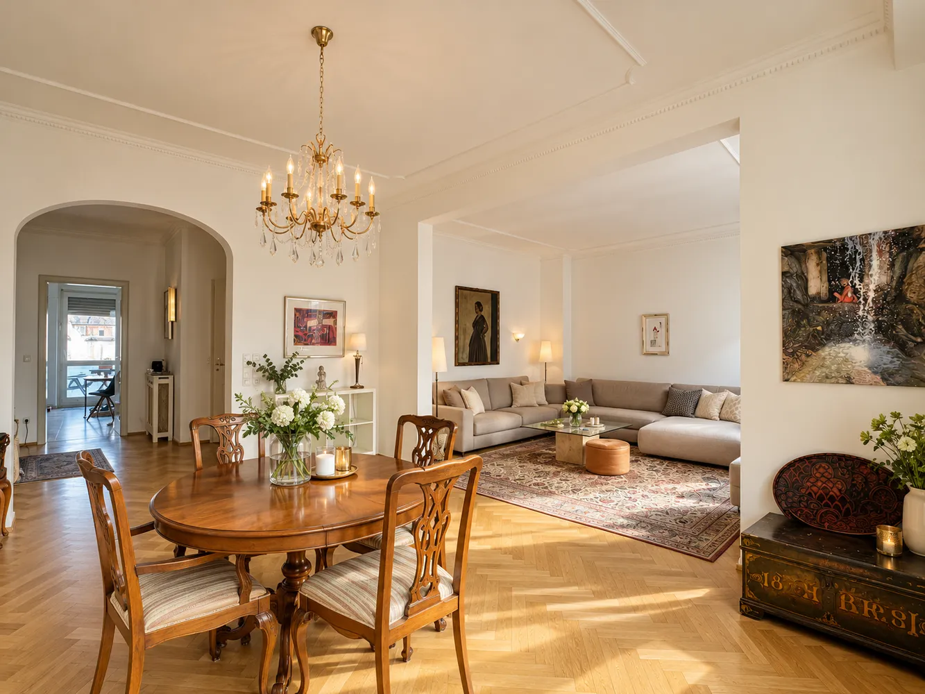 4 room apartment with 120 m² in Frankfurt am Main – Photo 5