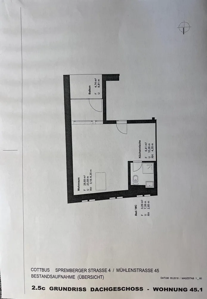 1 Zimmer Wohnung mit 43 m² in Cottbus – Bild 3