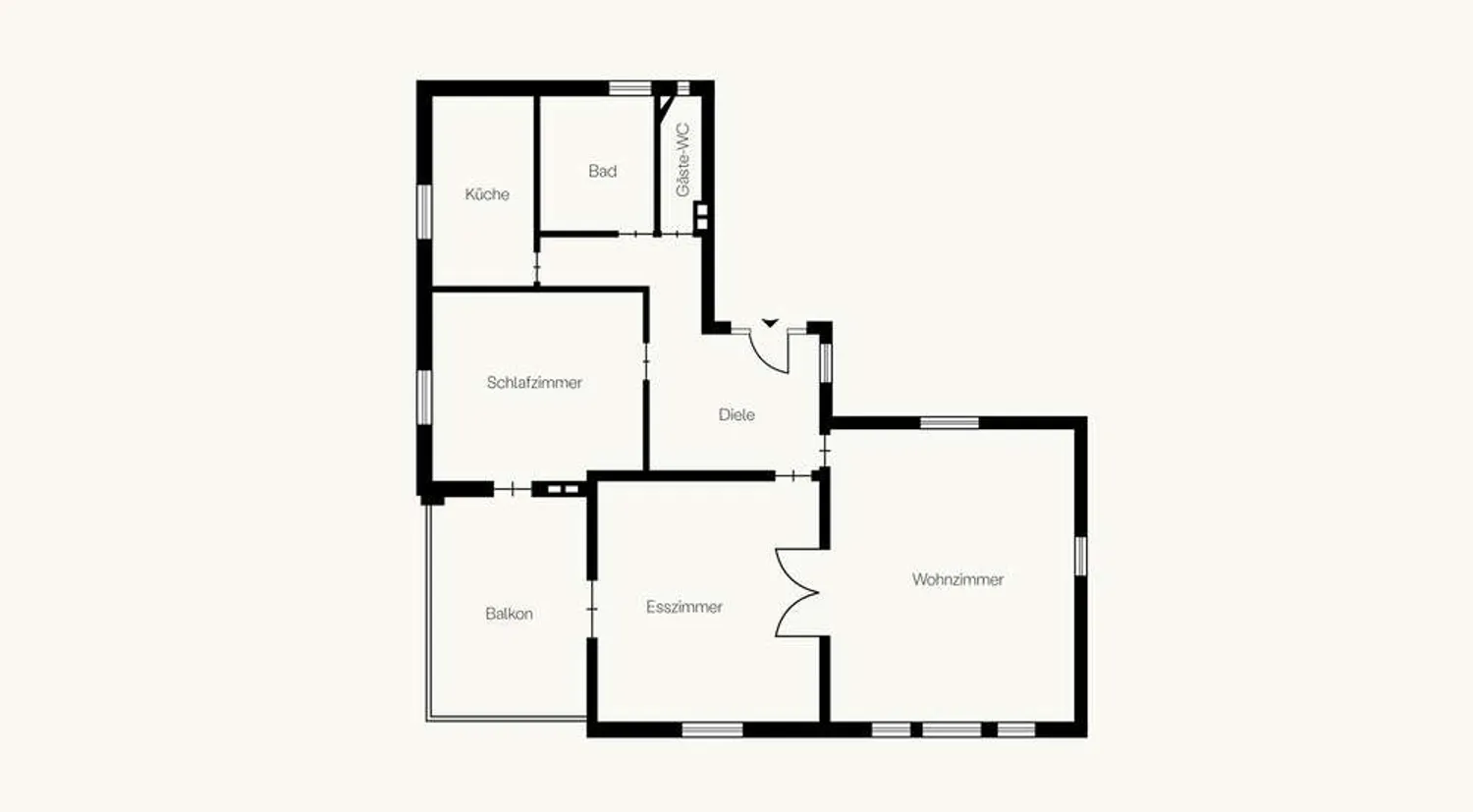 3 Zimmer Wohnung mit 140 m² in Heidelberg – Bild 2