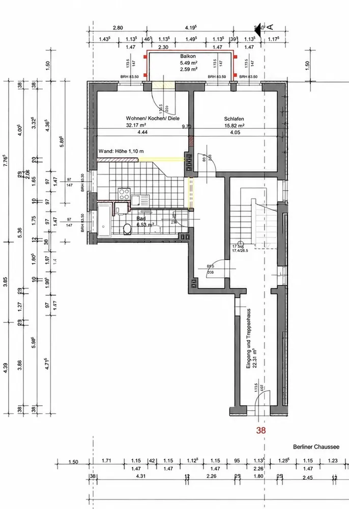 2 room apartment with 58 m² in Magdeburg – Photo 7