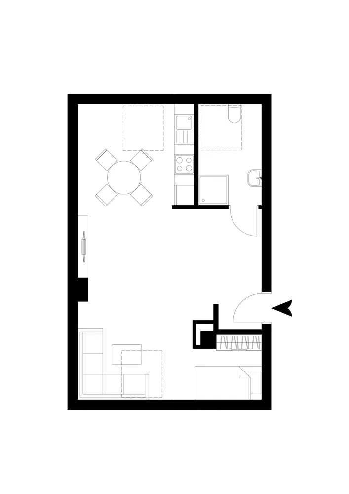 1 Zimmer Wohnung mit 44 m² in Köln – Bild 6
