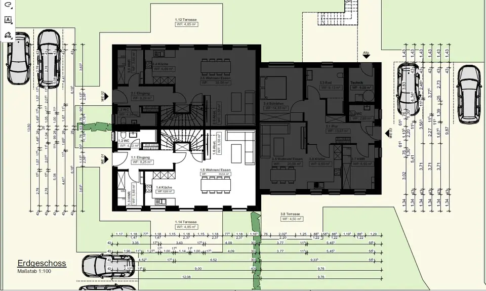 5 Zimmer Wohnung mit 130 m² in Meppen – Bild 3