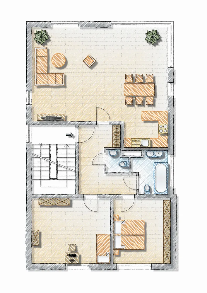 3 Zimmer Wohnung mit 110 m² in Hürth – Bild 6