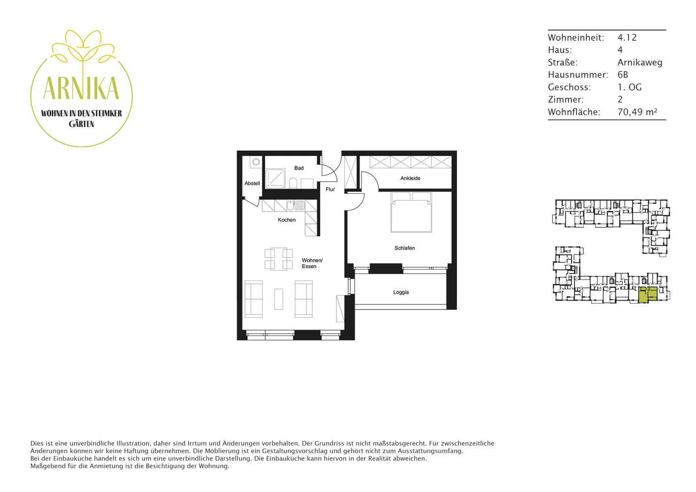 2 Zimmer Wohnung mit 70 m² in Wolfsburg – Bild 8