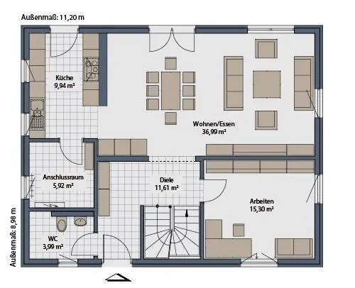 5 Zimmer Haus mit 165 m² in Hamm – Bild 5