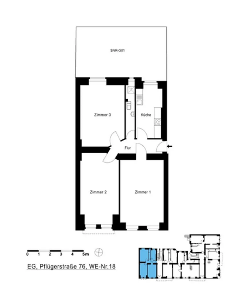 3 room apartment with 83 m² in Berlin – Photo 9