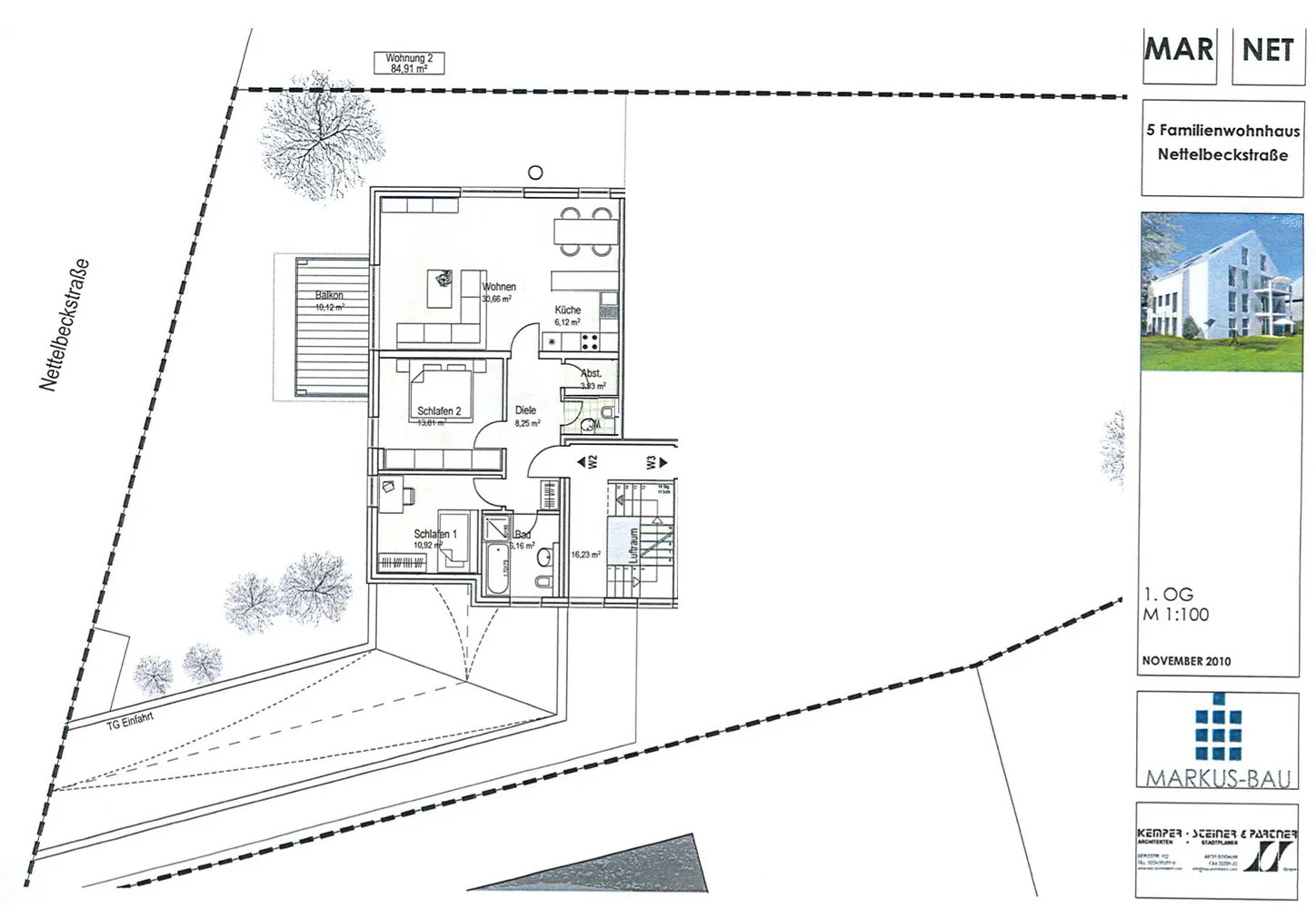4 Zimmer Wohnung mit 84 m² in Bochum – Bild 2