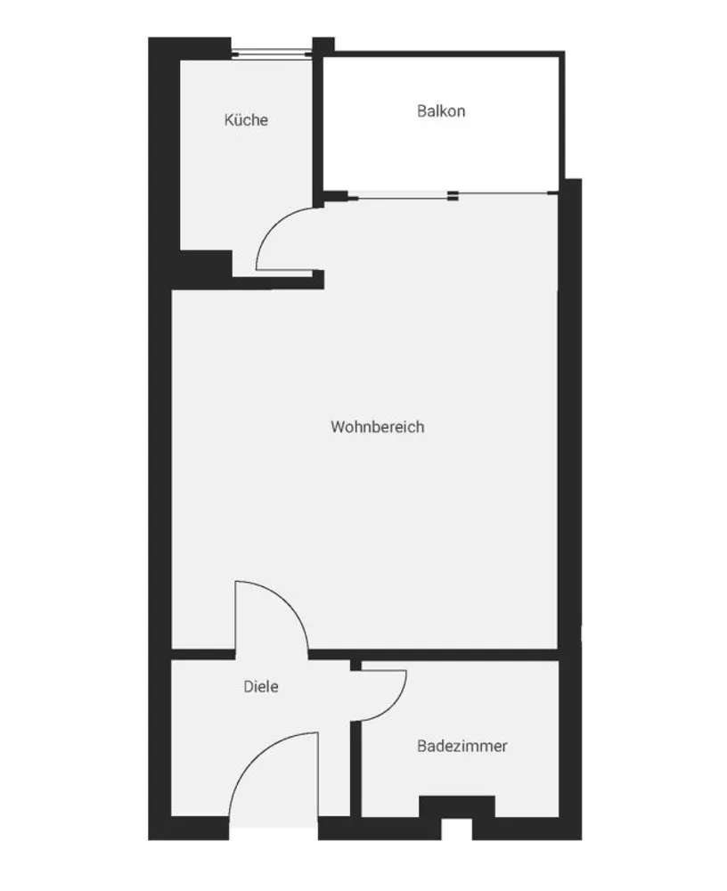 1 Zimmer Wohnung mit 33 m² in München – Bild 6