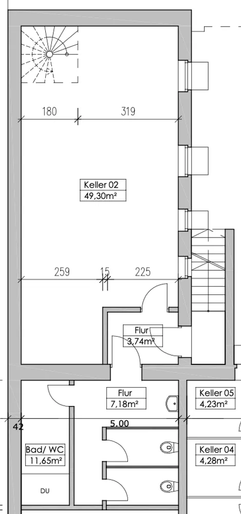2 Zimmer Wohnung mit 131 m² in Düsseldorf – Bild 7