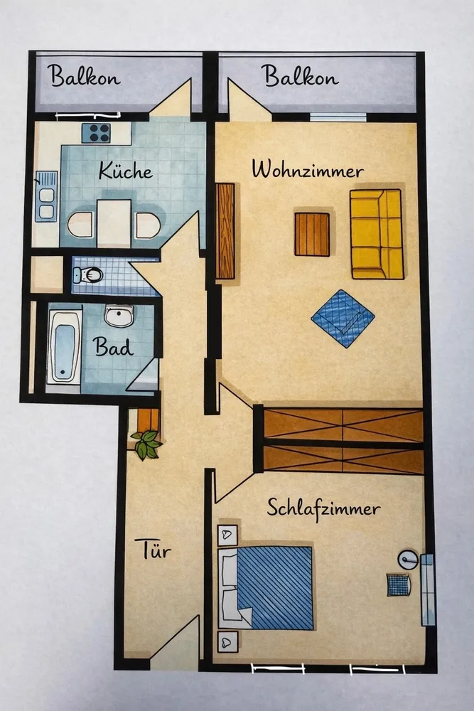 2 Zimmer Wohnung mit 71 m² in Kempten (Allgäu) – Bild 4