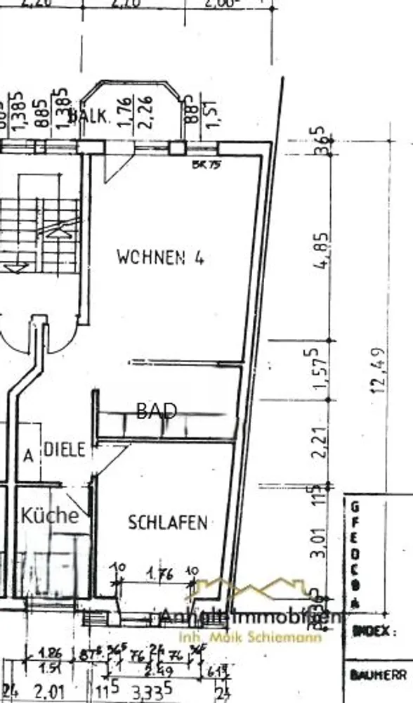 2 Zimmer Wohnung mit 59 m² in Wittenberg – Bild 8