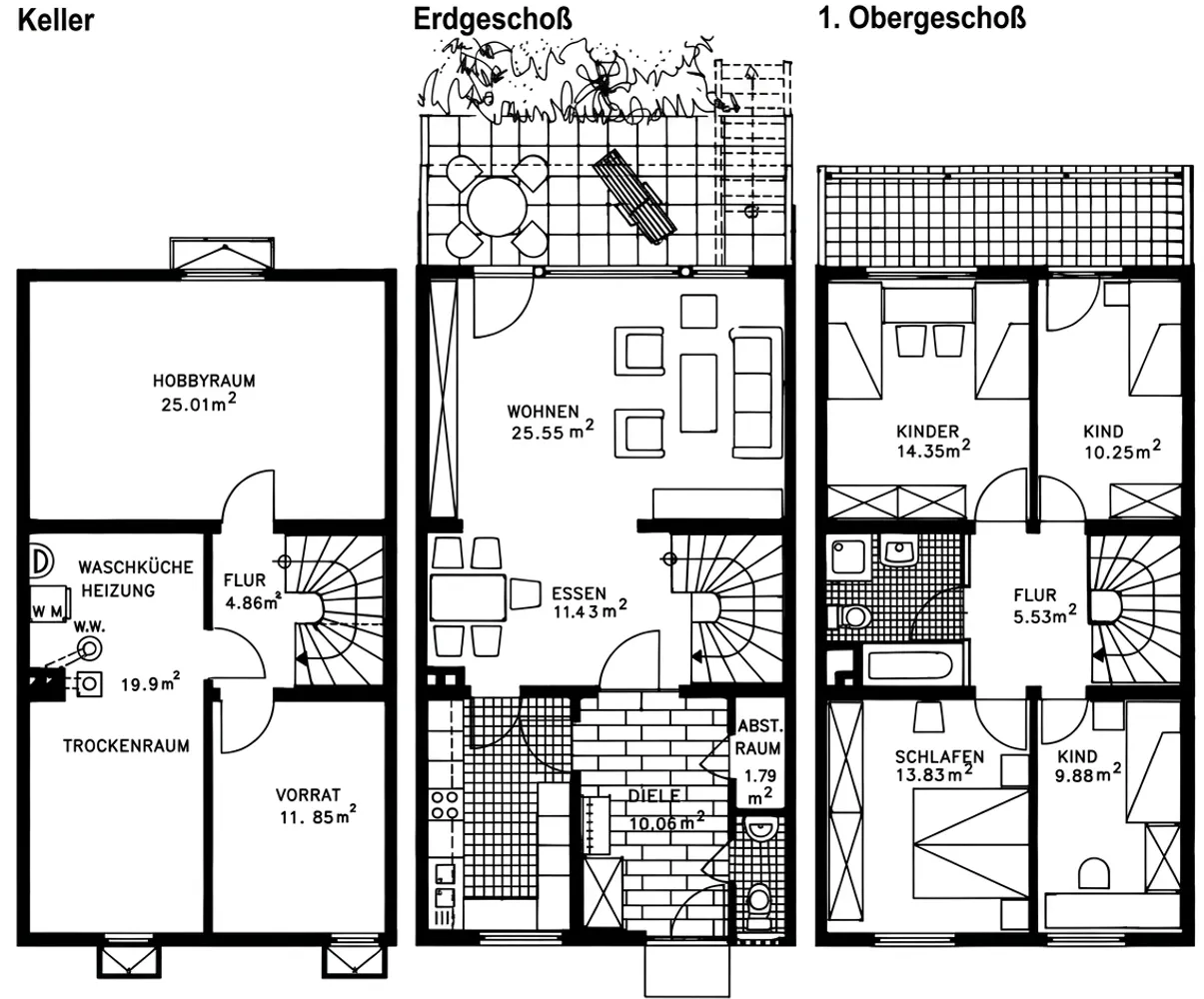 5 Zimmer Haus mit 130 m² in Frankfurt am Main – Bild 10