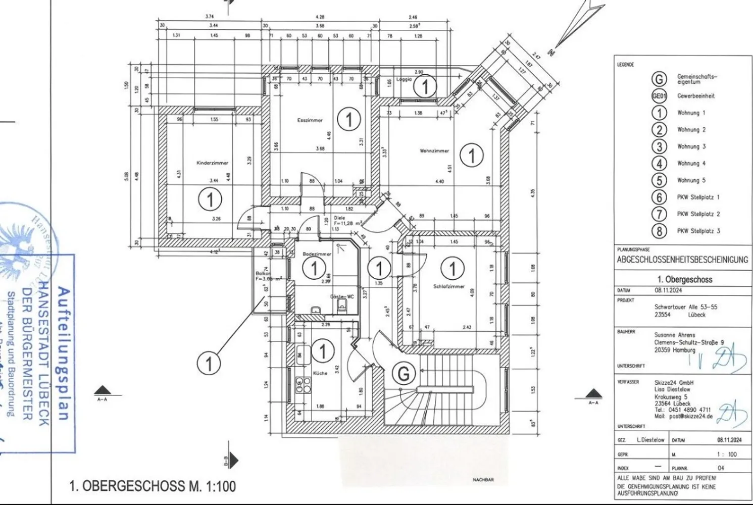 4 Zimmer Wohnung mit 96 m² in Lübeck – Bild 6