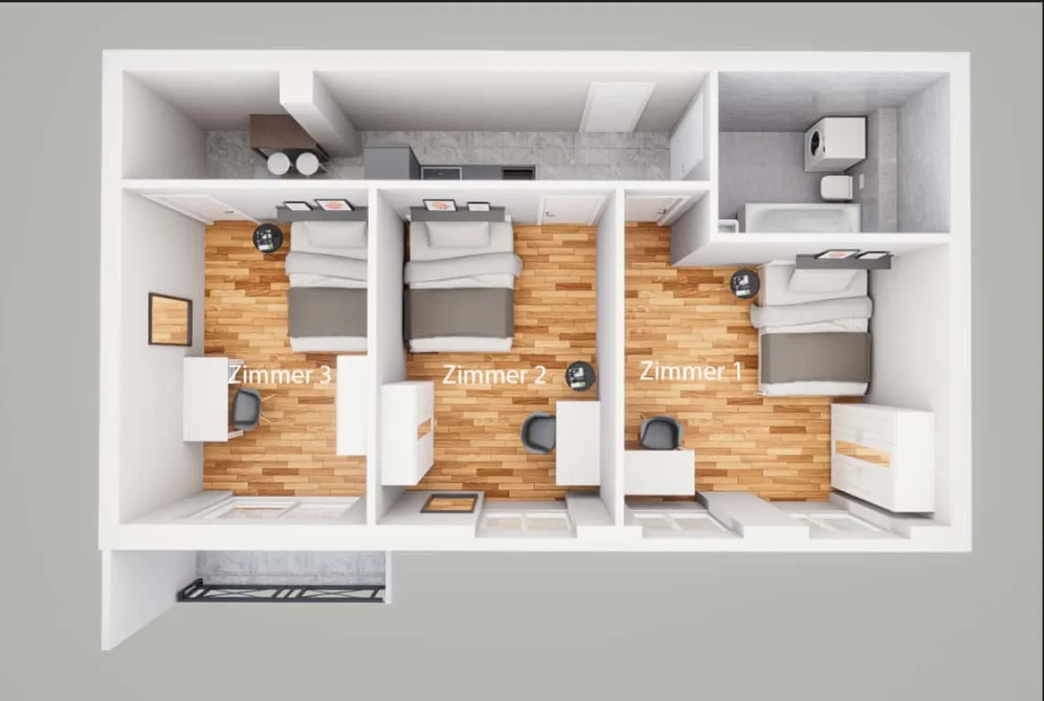 WG-Zimmer mit 15 m² in München – Bild 1