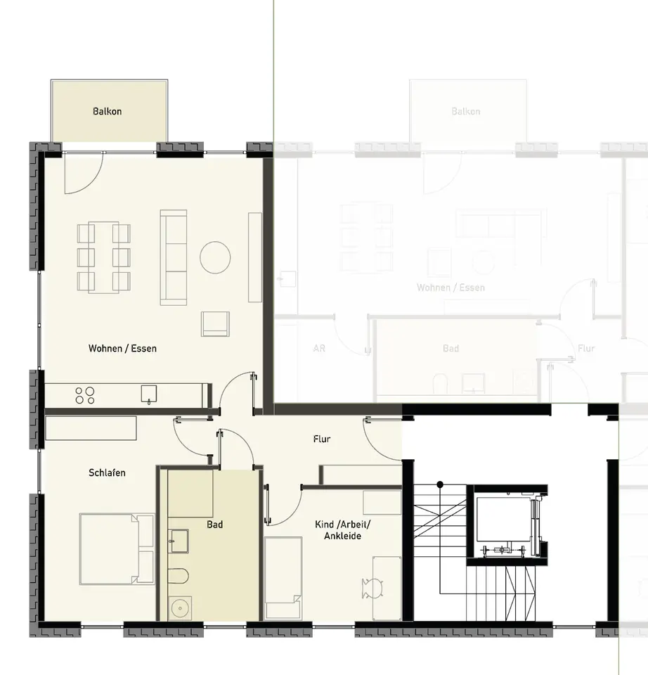 3 Zimmer Wohnung mit 85 m² in Osnabrück – Bild 8
