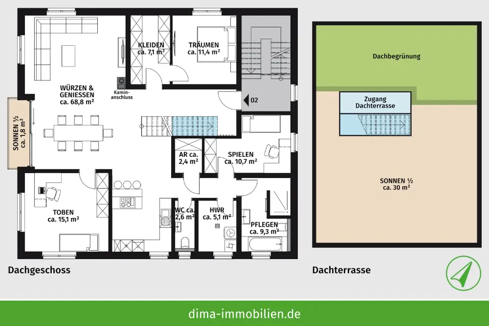 4 Zimmer Wohnung mit 164 m² in Grimma – Bild 5