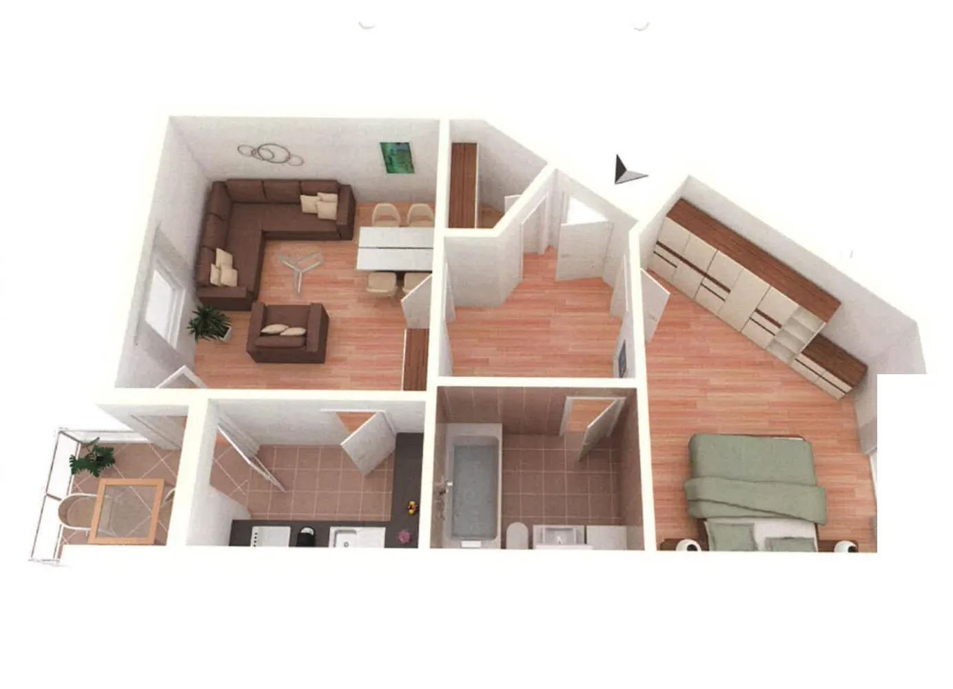 2 Zimmer Wohnung mit 64 m² in Dresden – Bild 5