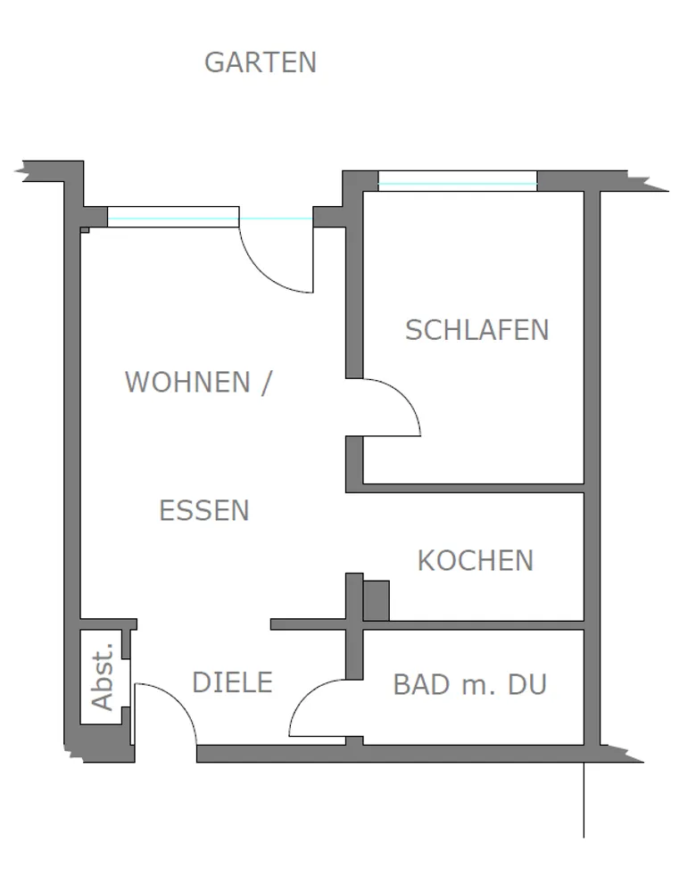 2 Zimmer Wohnung mit 53 m² in Wuppertal – Bild 9