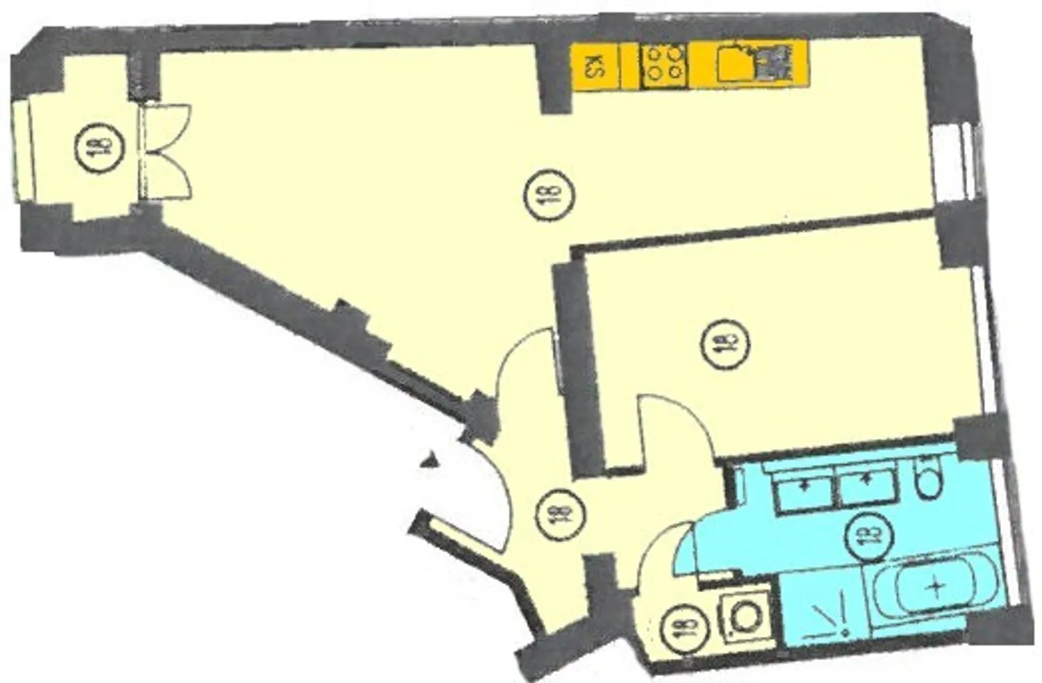 2 Zimmer Wohnung mit 57 m² in Chemnitz – Bild 10