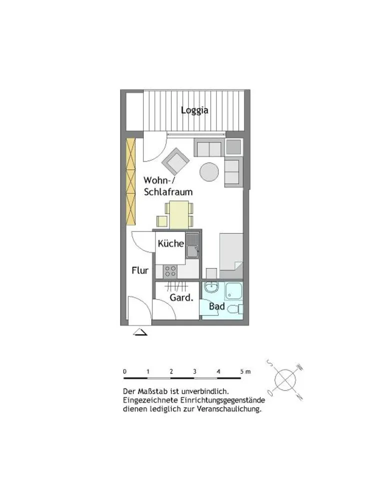 1 Zimmer Wohnung mit 41 m² in Mülheim an der Ruhr – Bild 5