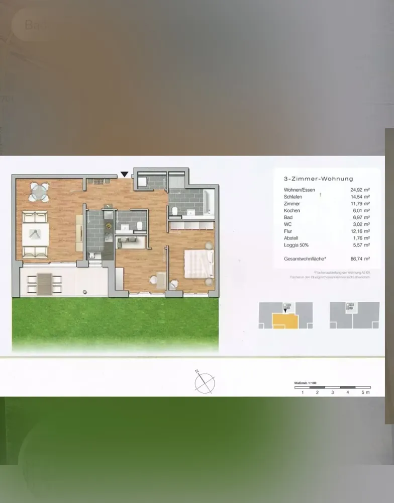 3 Zimmer Wohnung mit 87 m² in Heidelberg – Bild 5