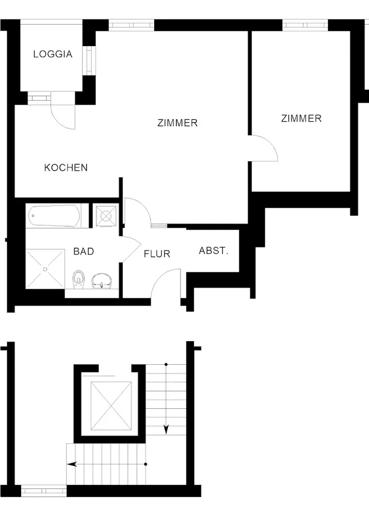 2 Zimmer Wohnung mit 64 m² in Köln – Bild 8
