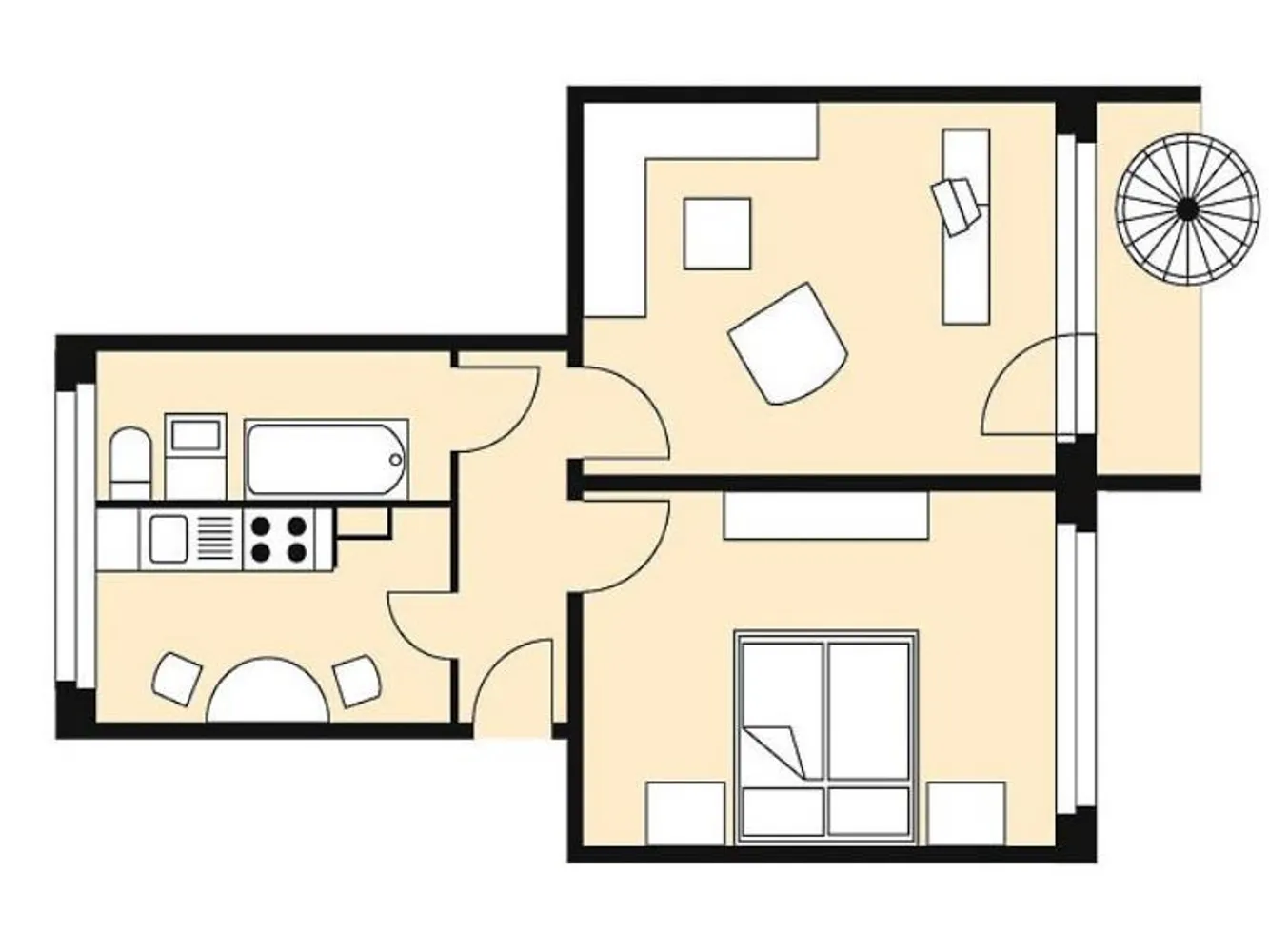 2 Zimmer Wohnung mit 50 m² in Halle (Saale) – Bild 4
