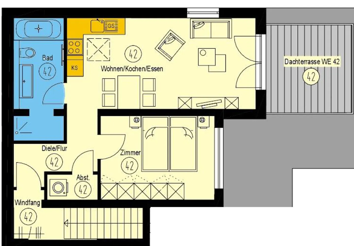 2 Zimmer Wohnung mit 59 m² in Leipzig – Bild 9