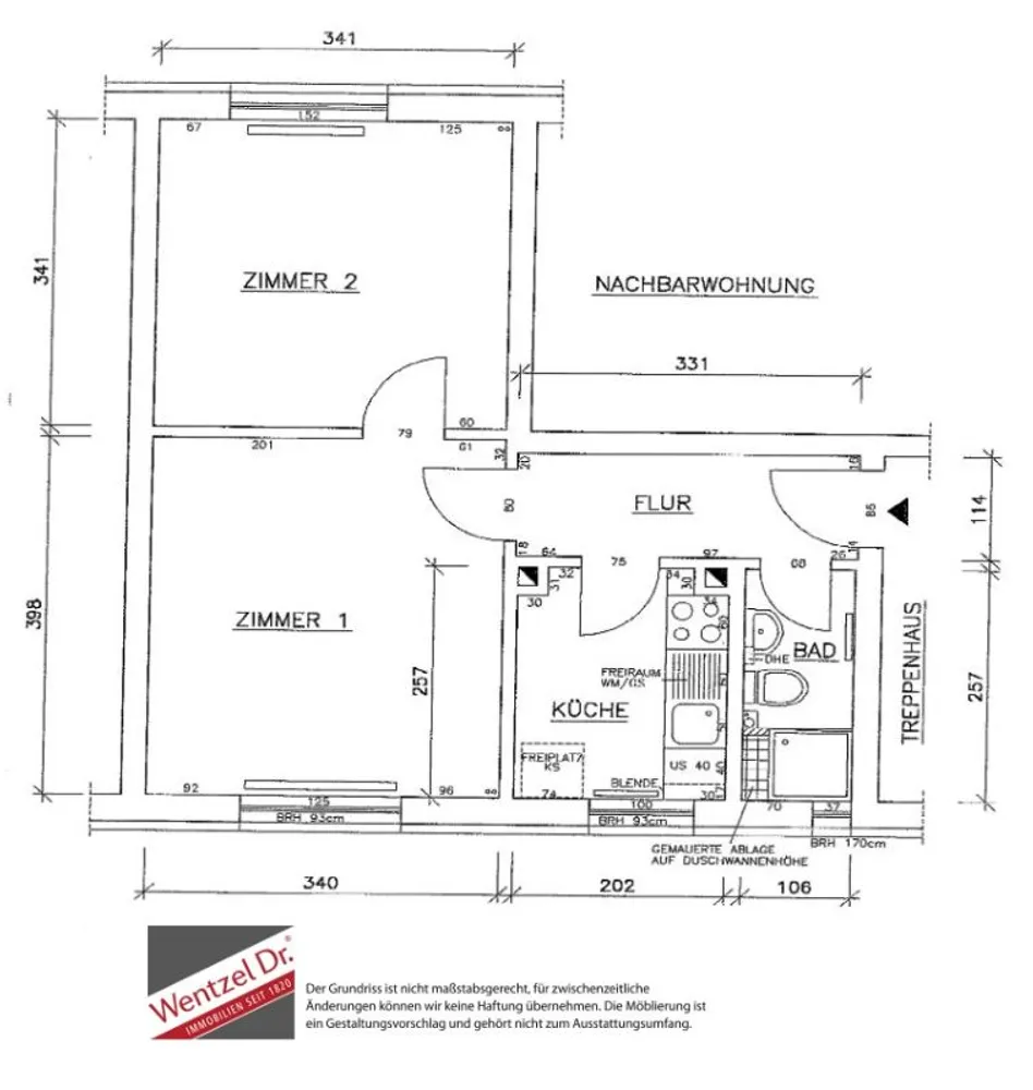 2 Zimmer Wohnung mit 39 m² in Ahrensburg – Bild 5