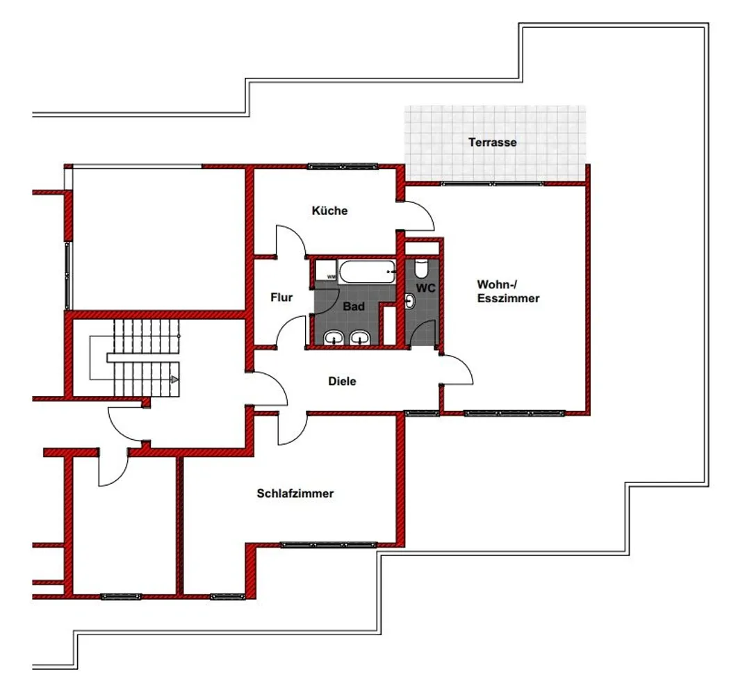 2 Zimmer Wohnung mit 87 m² in Friedrichshafen – Bild 1