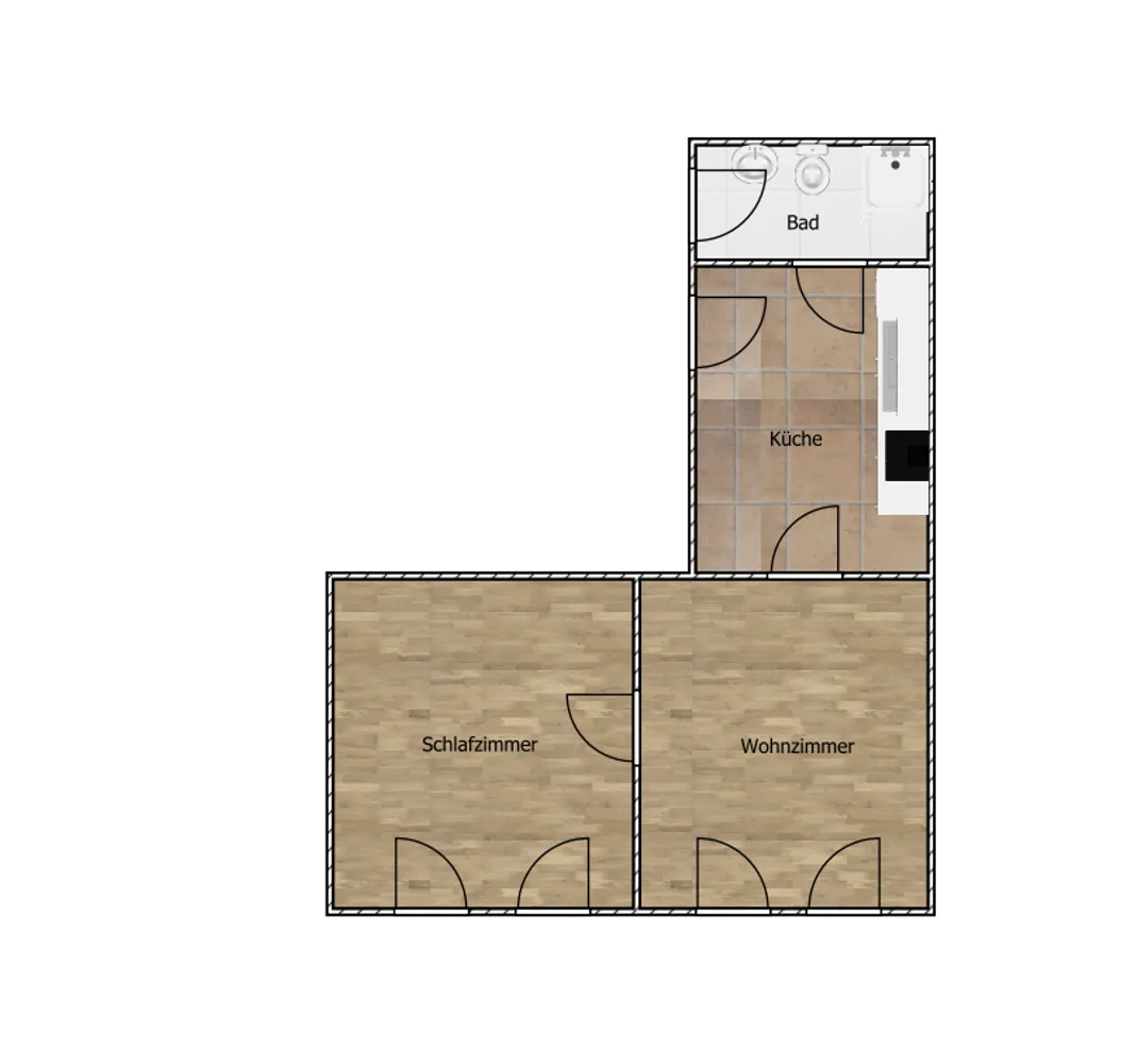 2 Zimmer Wohnung mit 45 m² in Solingen – Bild 8