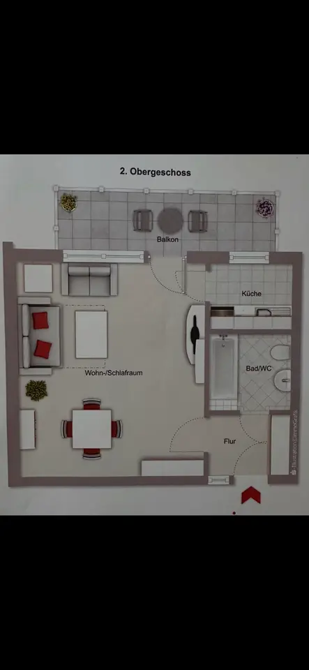 2 Zimmer Wohnung mit 42 m² in Solingen – Bild 4