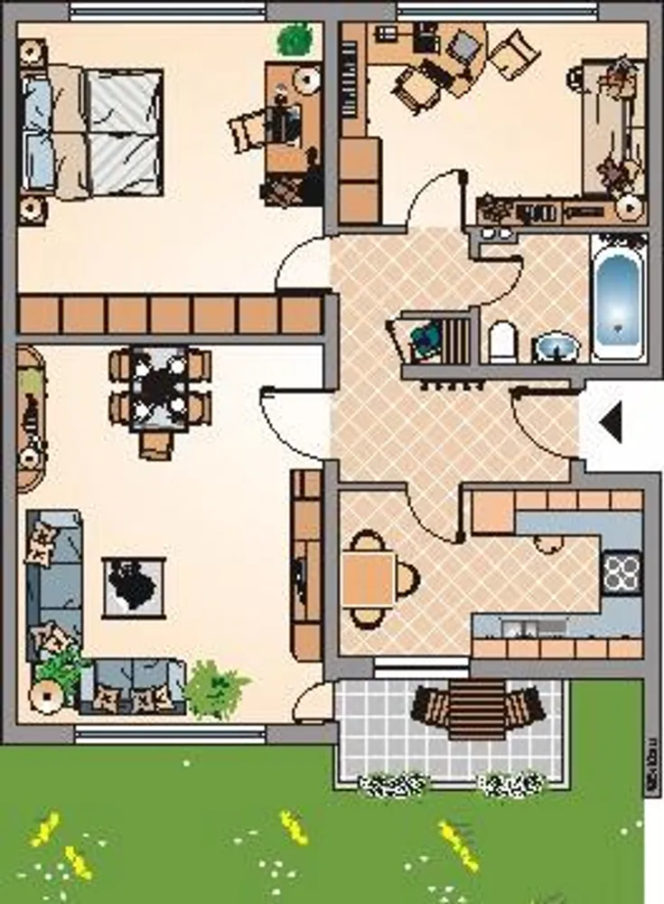 3 Zimmer Wohnung mit 71 m² in Duisburg – Bild 9