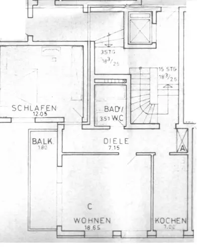 2 Zimmer Wohnung mit 51 m² in Duisburg – Bild 2