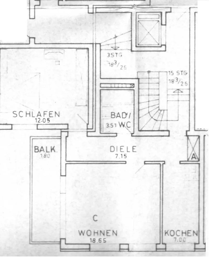2 Zimmer Wohnung mit 51 m² in Duisburg – Bild 2