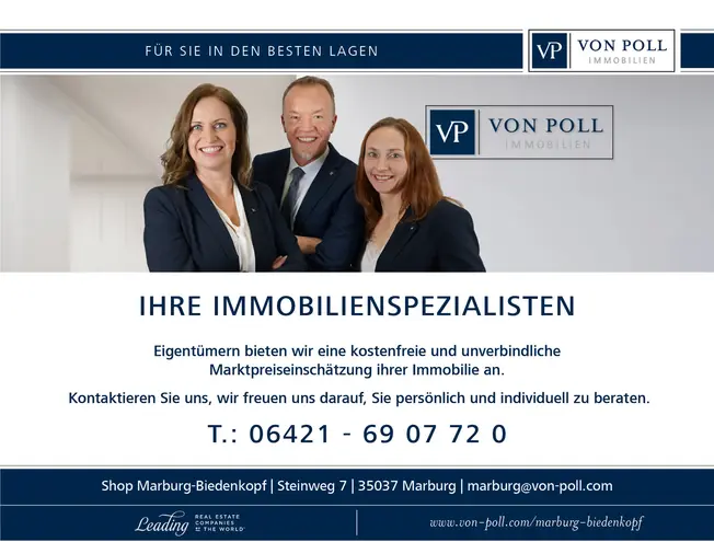 2 Zimmer Wohnung mit 36 m² in Marburg – Bild 6