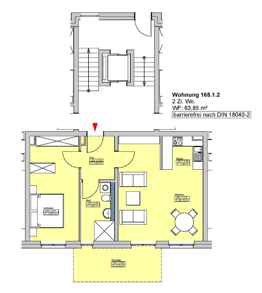 2 Zimmer Wohnung mit 66 m² in Rüsselsheim am Main – Bild 6