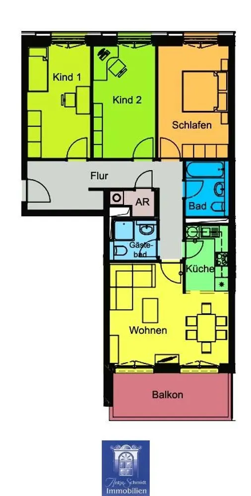 4 Zimmer Wohnung mit 101 m² in Dresden – Bild 7