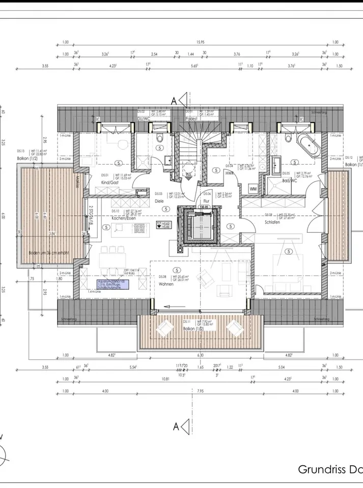 3 room apartment with 150 m² in Rosenheim – Photo 3