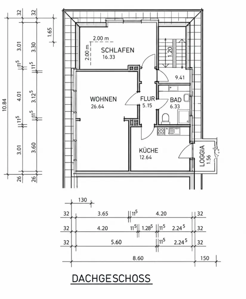 3 Zimmer Wohnung mit 84 m² in Osnabrück – Bild 3