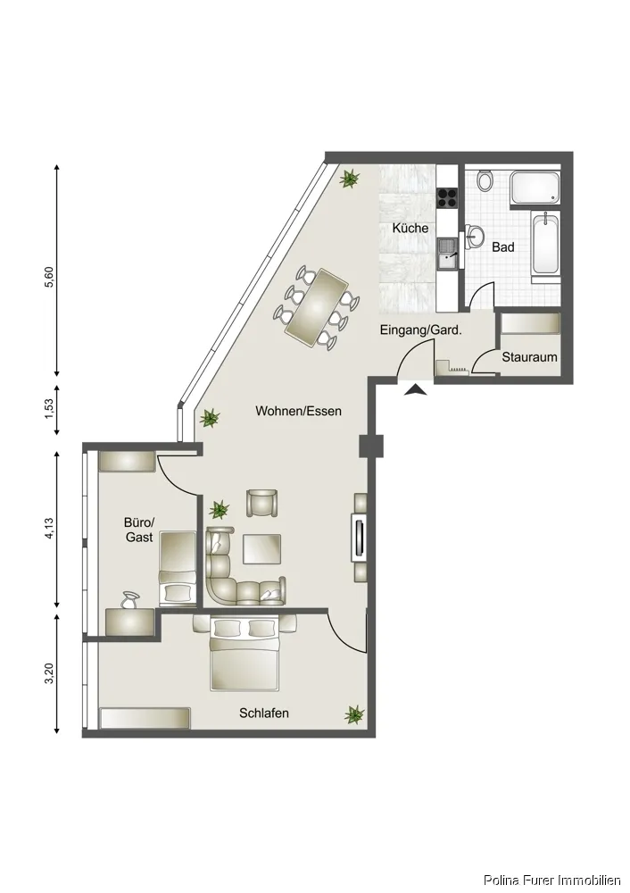 3 Zimmer Wohnung mit 103 m² in Mainz – Bild 8