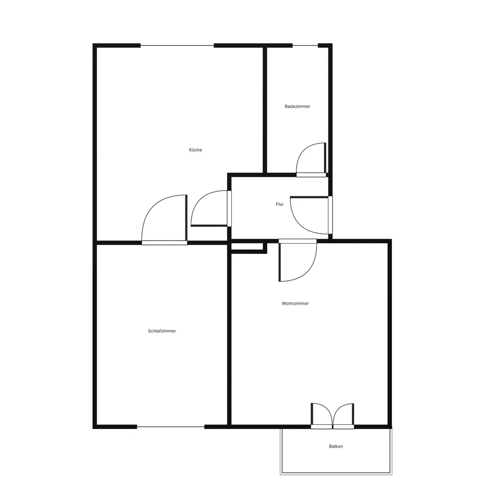 3 room apartment with 50 m² in Memmingen – Photo 2