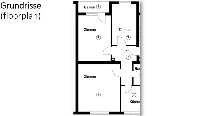 3 Zimmer Wohnung mit 61 m² in Stuttgart – Bild 3