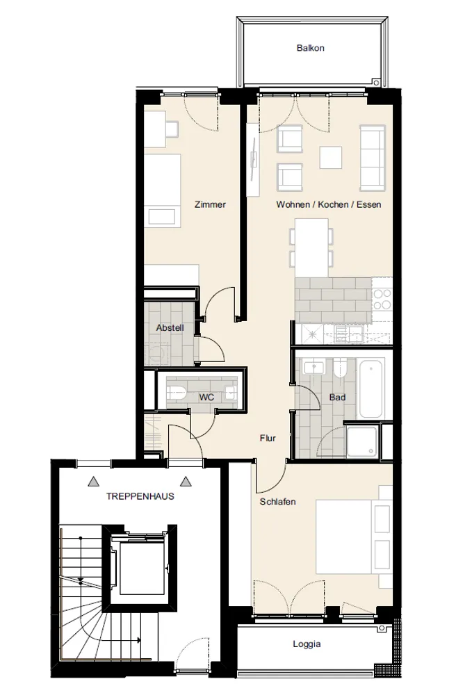 3 Zimmer Wohnung mit 86 m² in Hamburg – Bild 7