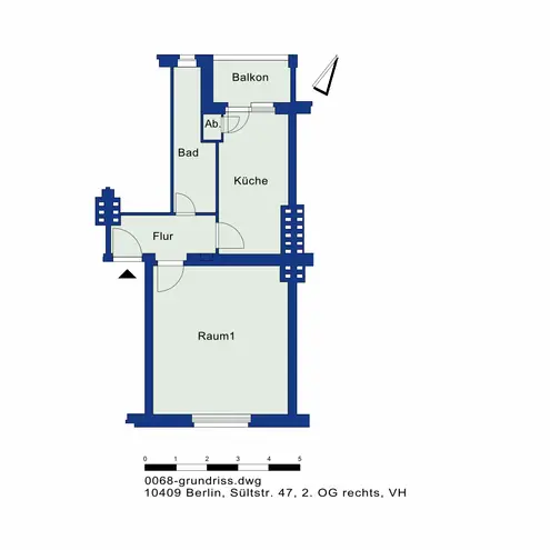 1 Zimmer Wohnung mit 41 m² in Berlin – Bild 6