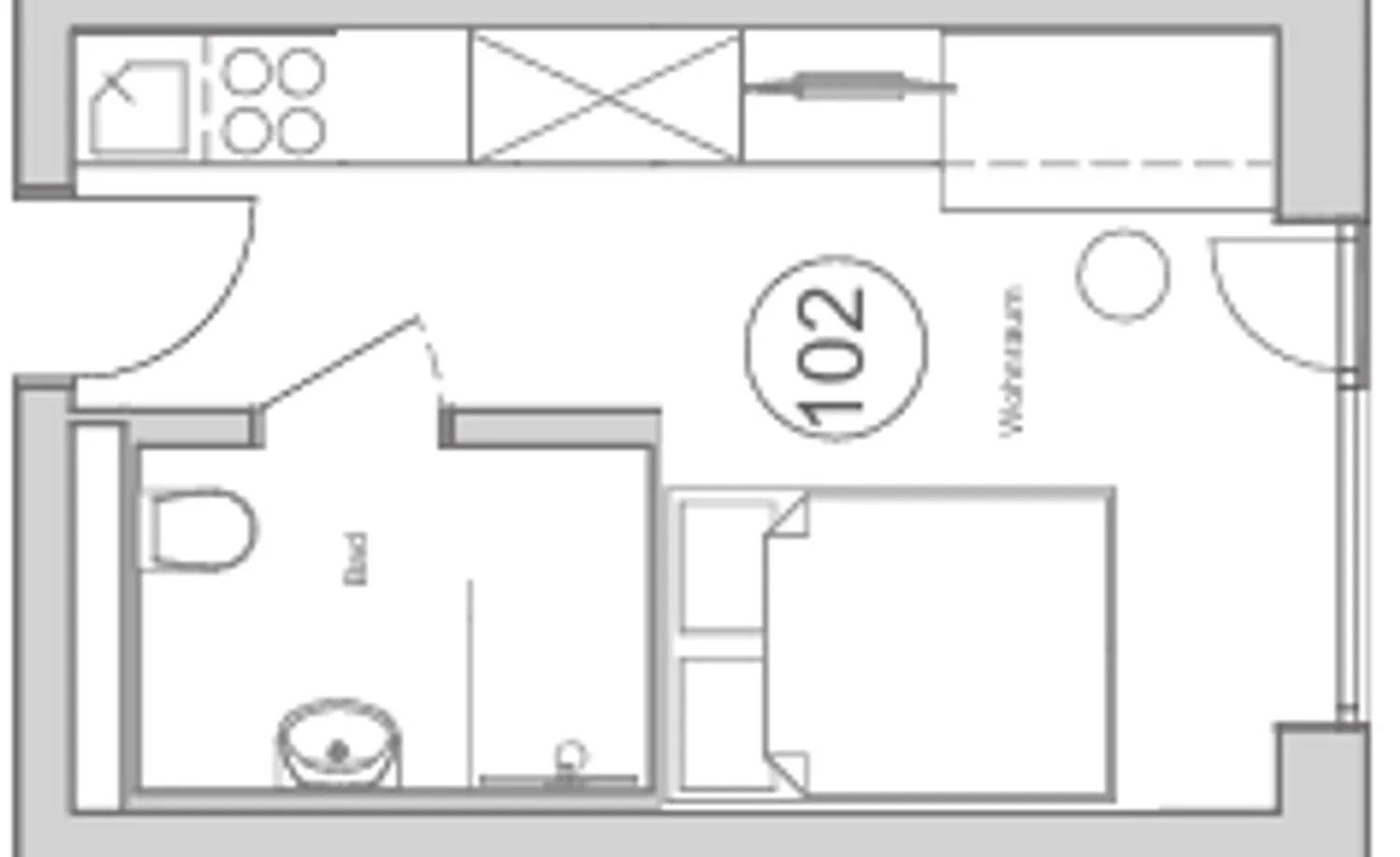 1 Zimmer Wohnung mit 18 m² in Stuttgart – Bild 5