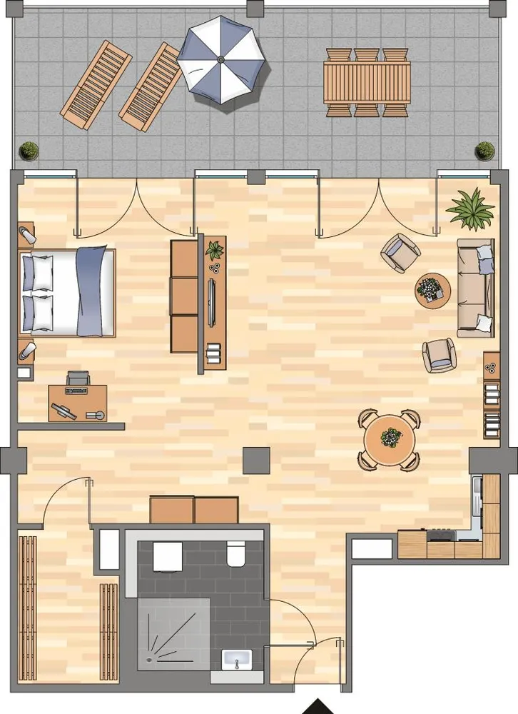2 Zimmer Wohnung mit 108 m² in Bremen – Bild 2