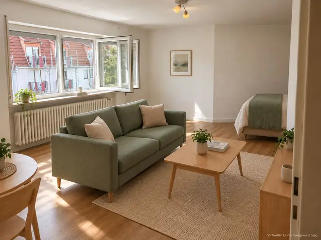 1 Zimmer Wohnung mit 40 m² in Heidelberg – Bild 1