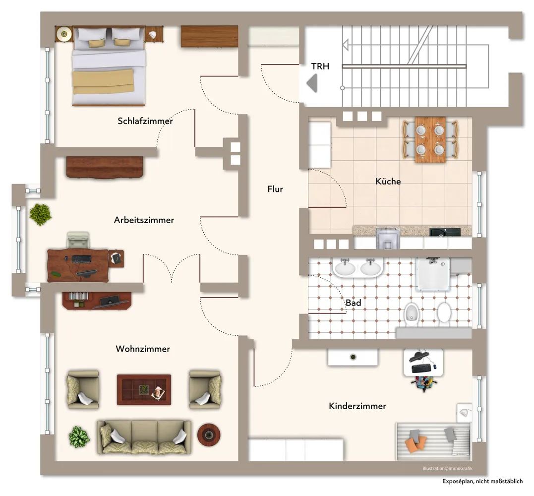 4 Zimmer Wohnung mit 114 m² in Stendal – Bild 12