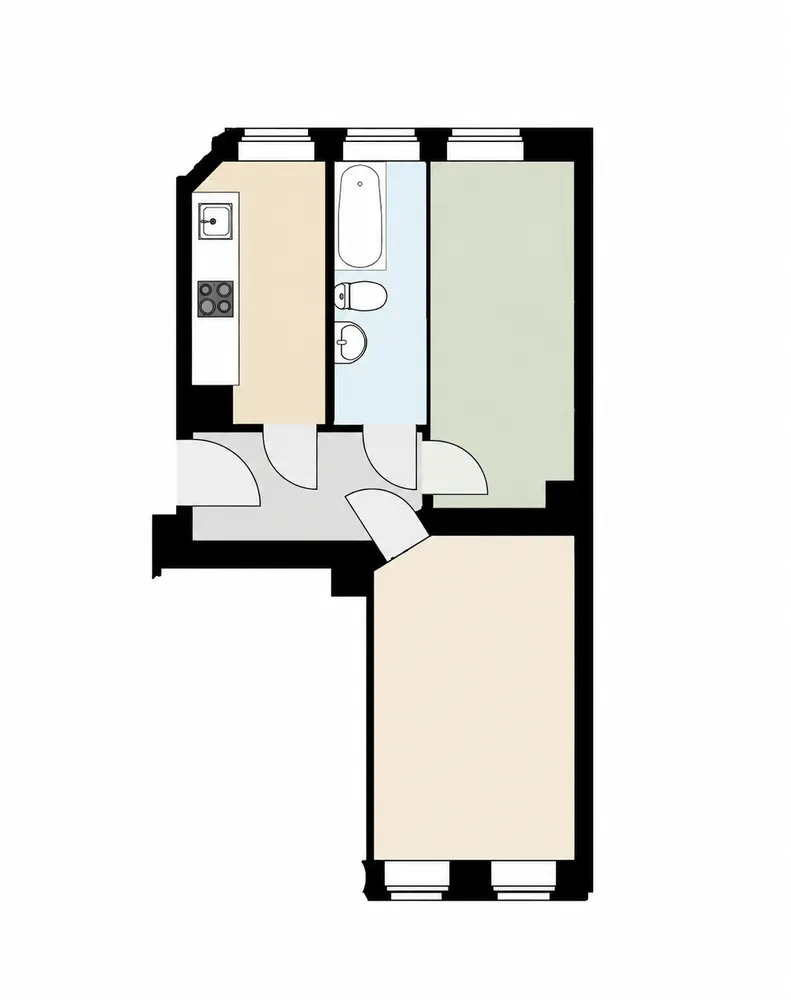 2 Zimmer Wohnung mit 49 m² in Leipzig – Bild 4